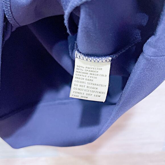 Donald Ross Falkirk Vest Navy Blue 1/4 Zip Pockets Performance Tech Golf Mens XL - Picture 6 of 6